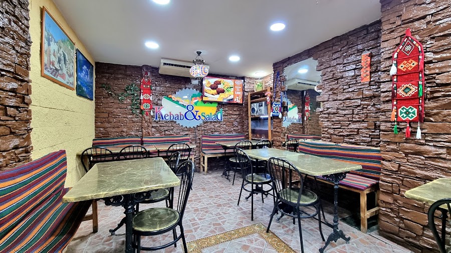 Kebab & Salad
